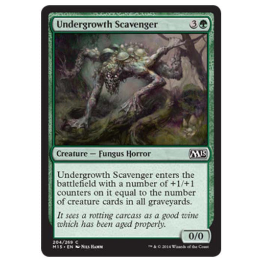 Magic the Gathering - M15 Core Set - Undergrowth Scavenger - 204/269