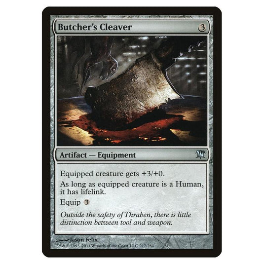 Magic the Gathering - Innistrad - Butcher\\'s Cleaver - 217/264