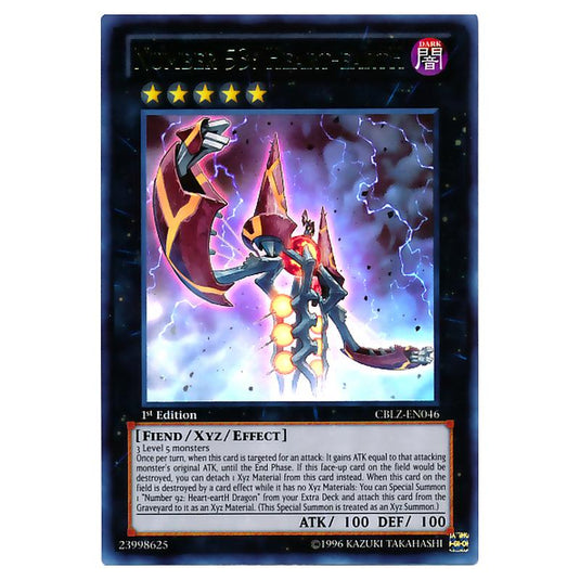 Yu-Gi-Oh! - Cosmo Blazer - Number 53: Heart-eartH (Ultra Rare) CBLZ-EN046