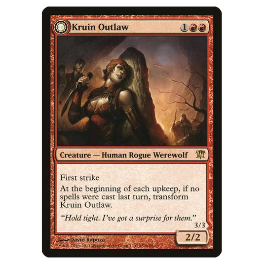 Magic the Gathering - Innistrad - Kruin Outlaw // Terror of Kruin Pass - 152/264