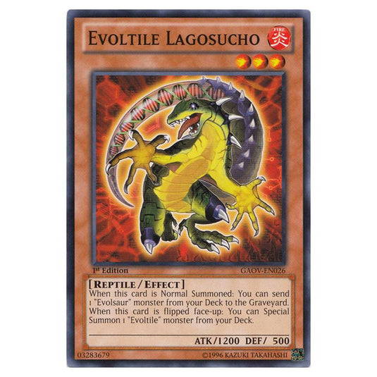 Yu-Gi-Oh! - Galactic Overlord - Evoltile Lagosucho (Common) GAOV-EN026
