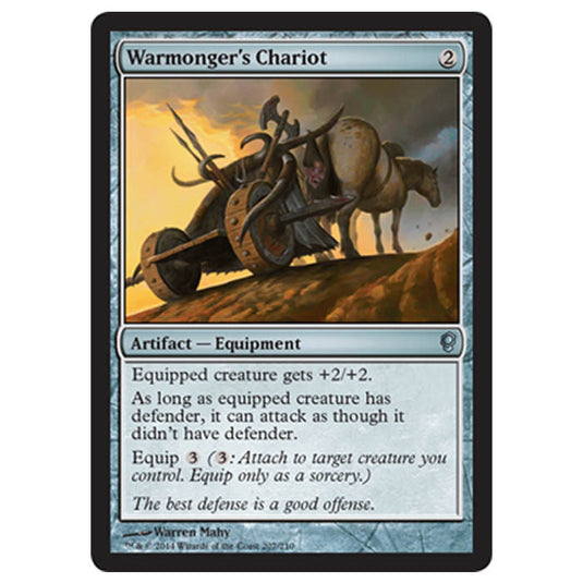 Magic the Gathering - Conspiracy - Warmonger's Chariot - 207/210
