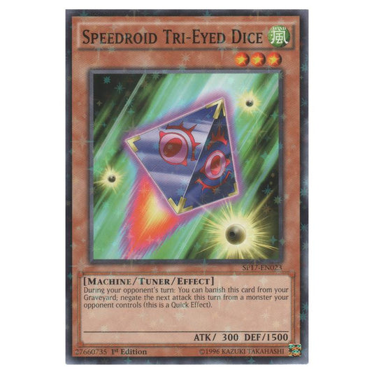 Yu-Gi-Oh! - Star Pack Battle Royal - Speedroid Tri-Eyed Dice (Starfoil Rare) SP17-EN023