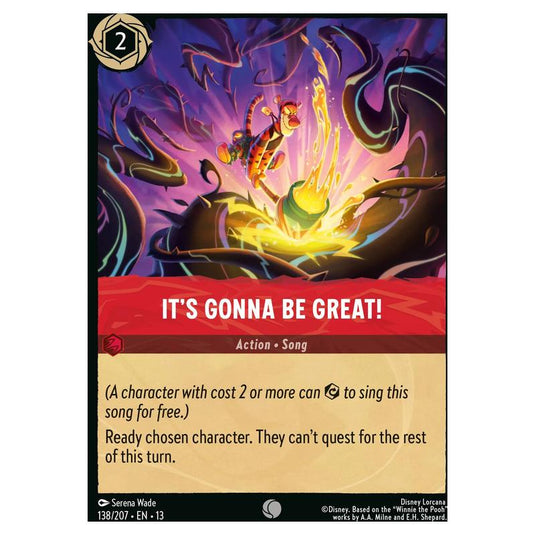 Lorcana - Attack of the Vine! - It's Gonna Be Great! (Common) - 138/207