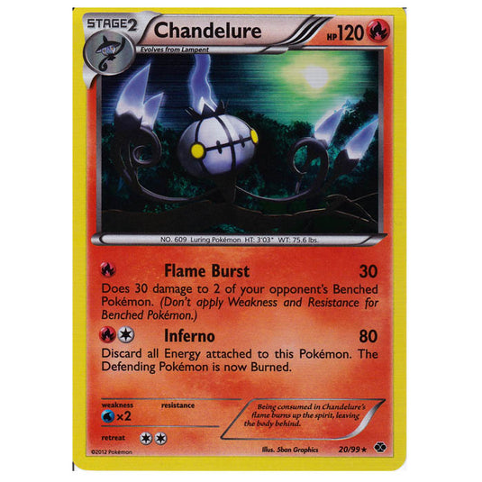 Pokemon - Black & White - Next Destinies - Chandelure 20/99