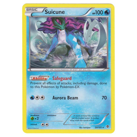 Pokemon - Black & White - Plasma Blast - Suicune - 20/101