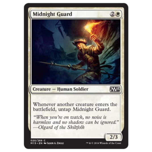 Magic the Gathering - M15 Core Set - Midnight Guard - 20/269