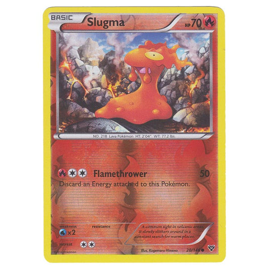 Pokemon - XY Base Set - (Reverse Holo) Slugma - 20/146