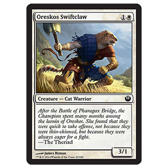 Magic the Gathering - Journey into Nyx - Oreskos Swiftclaw - 20/165