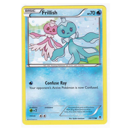 Pokemon - XY Phantom Forces - Frillish - 20/119