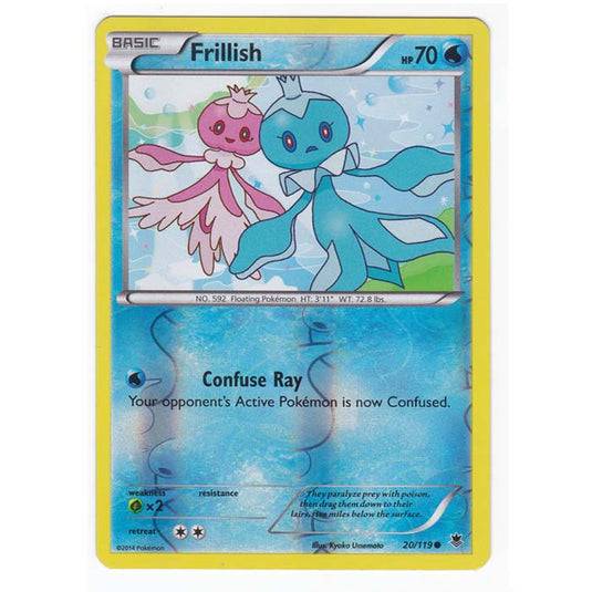 Pokemon - XY Phantom Forces - (Reverse Holo) - Frillish - 20/119