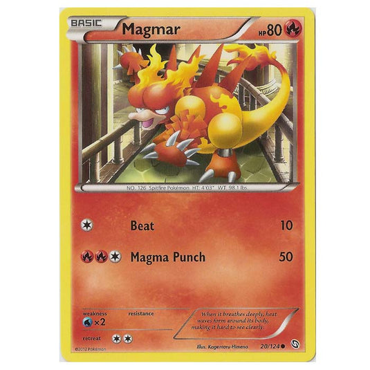 Pokemon - Black & White - Dragons Exalted - Magmar - 20/124