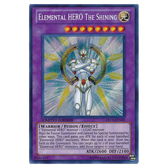 Yu-Gi-Oh! - Premium Collection Tin - Elemental HERO The Shining (Secret Rare) PRC1-ENV01