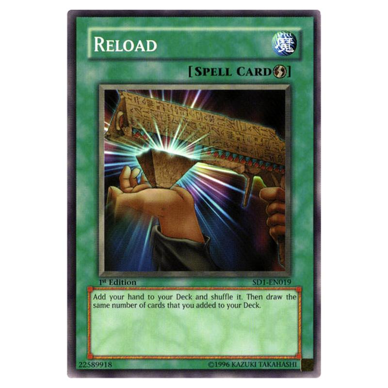 Yu-Gi-Oh! - Structure Deck - Dragon's Roar - Reload (Common) SD1-EN019