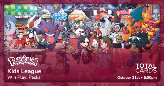 Pokémon - Kids League - Wednesday 5pm (21/10/26)