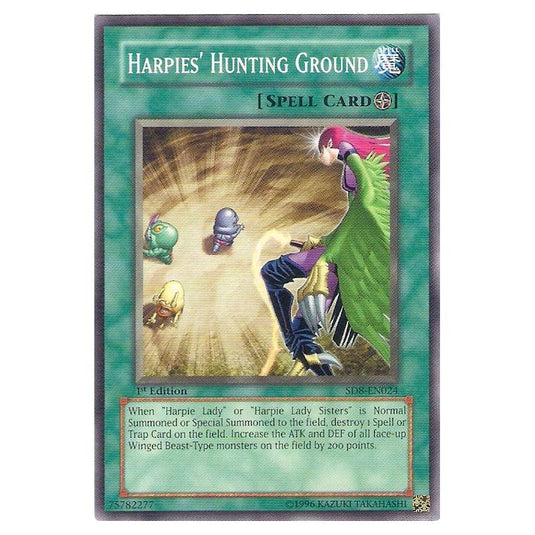 Yu-Gi-Oh! - Structure Deck - Lord of the Storm - Harpies' Hunting Ground (Common) SD8-EN024