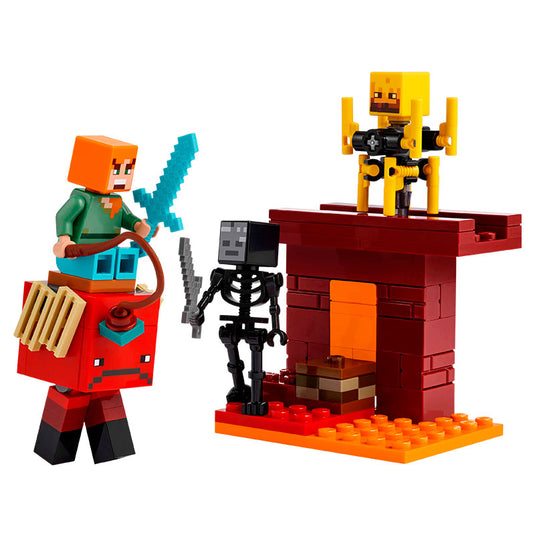 Lego - Minecraft - The Nether Lava Battle #21266