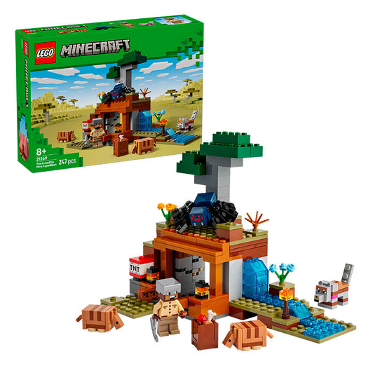 Lego - Minecraft - The Armadillo Mine Expedition #21269