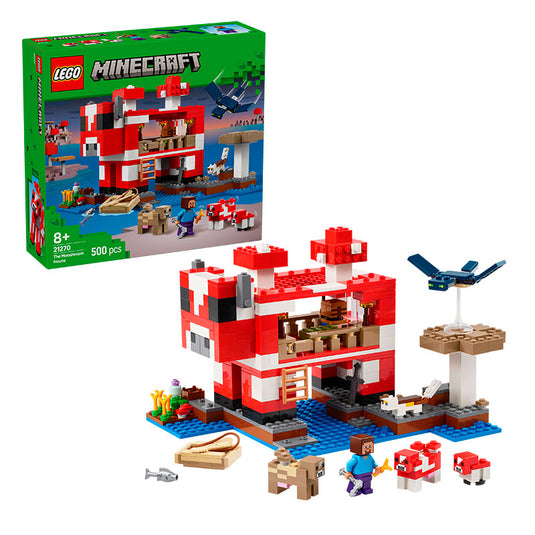 Lego - Minecraft - The Mooshroom House #21270