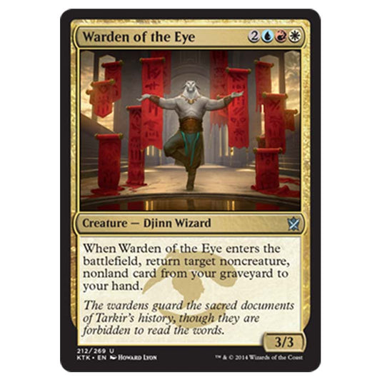 Magic the Gathering - Khans Of Tarkir - Warden of the Eye - 212/269