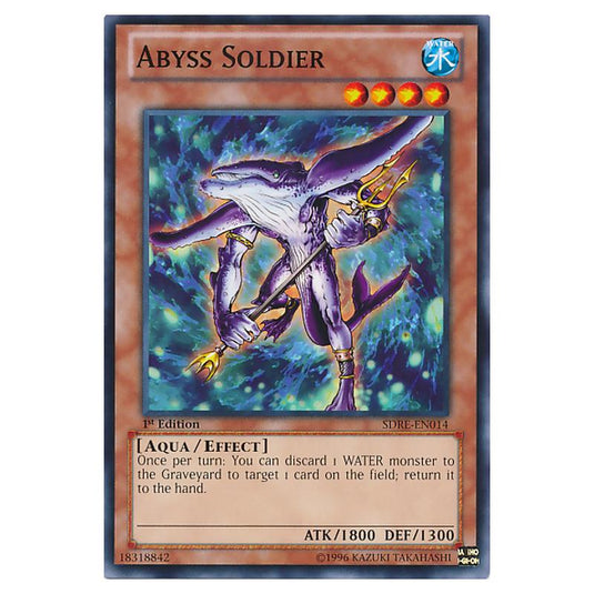 Yu-Gi-Oh! - Realm of the Sea Emperor Structure Deck - Abyss Soldier (Common) SDRE-EN014