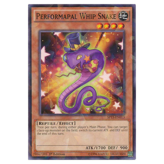 Yu-Gi-Oh! - Star Pack ARC-V - Performapal Whip Snake (Shatterfoil Rare) SP15-EN013