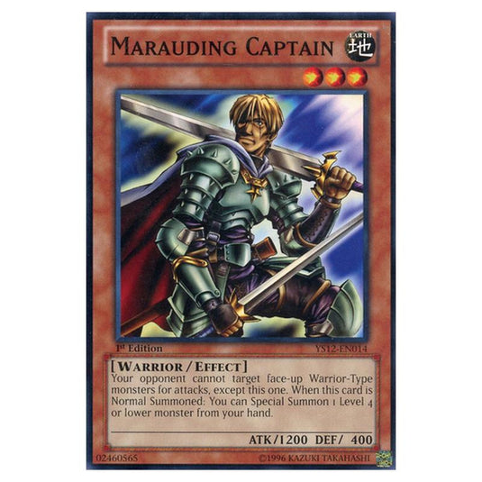 Yu-Gi-Oh! - Starter Deck - Xyz Symphony - Marauding Captain (Common) YS12-EN014