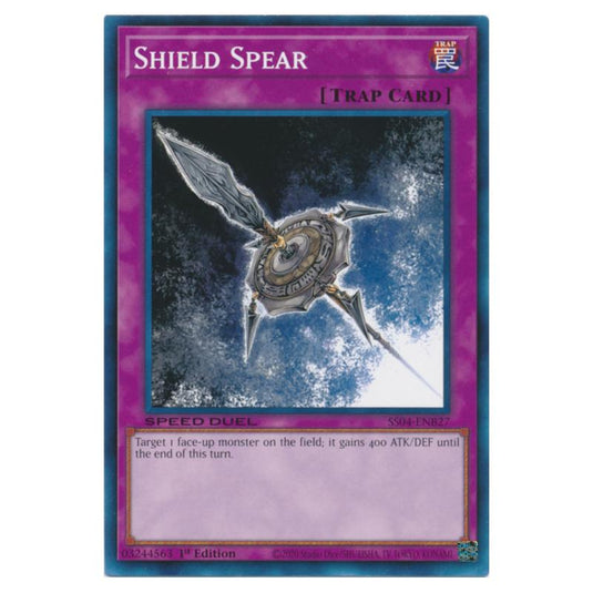 Yu-Gi-Oh! - Speed Duel Starter Decks - Match of the Millennium - Shield Spear (Common) SS04-ENB27