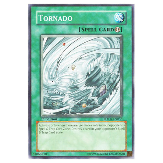 Yu-Gi-Oh! - Force of the Breaker - Tornado (Common) FOTB-EN038