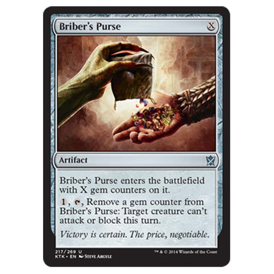 Magic the Gathering - Khans Of Tarkir - Bribers Purse - 217/269