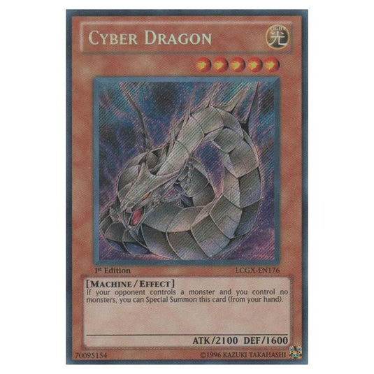 Yu-Gi-Oh! - Legendary Collection 2 - The Duel Academy Years Mega Pack - Cyber Dragon (Secret Rare) LCGX-EN176
