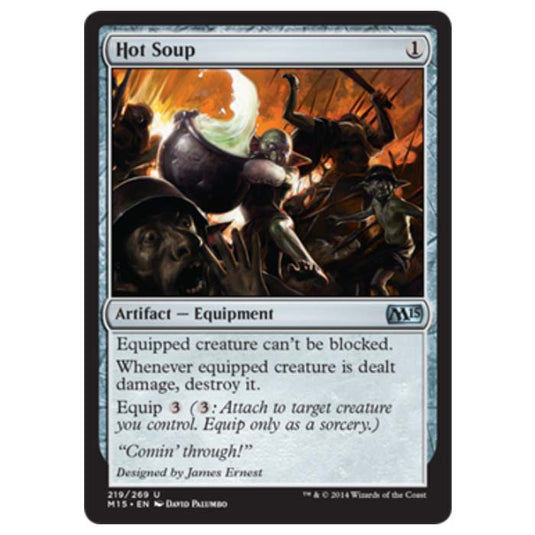 Magic the Gathering - M15 Core Set - Hot Soup - 219/269