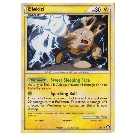 Pokemon - HGSS - Triumphant - Elekid 21/102