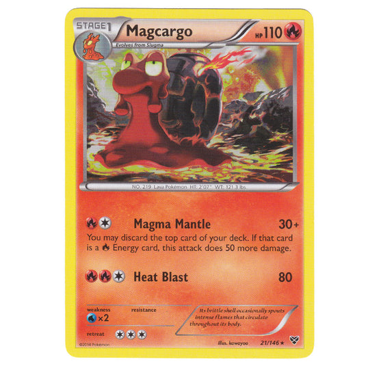 Pokemon - XY Base Set - Magcargo - 21/146