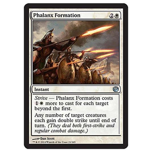 Magic the Gathering - Journey into Nyx - Phalanx Formation - 21/165