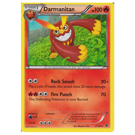 Pokemon - Black & White - Emerging Powers - Darmanitan 21/98