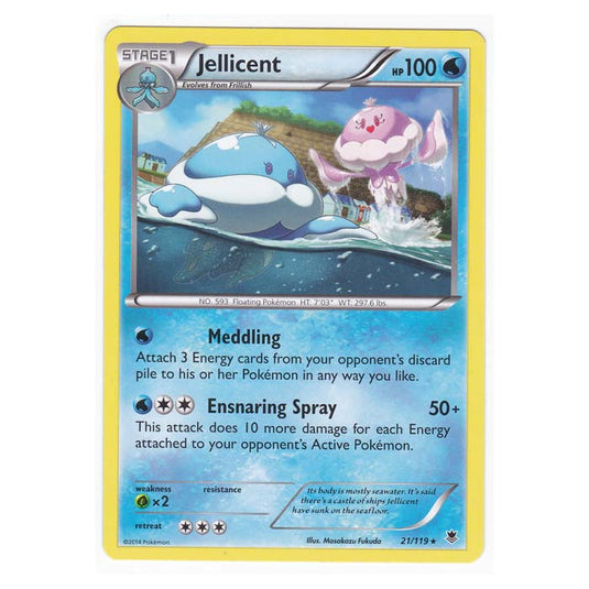 Pokemon - XY Phantom Forces - Jellicent - 21/119