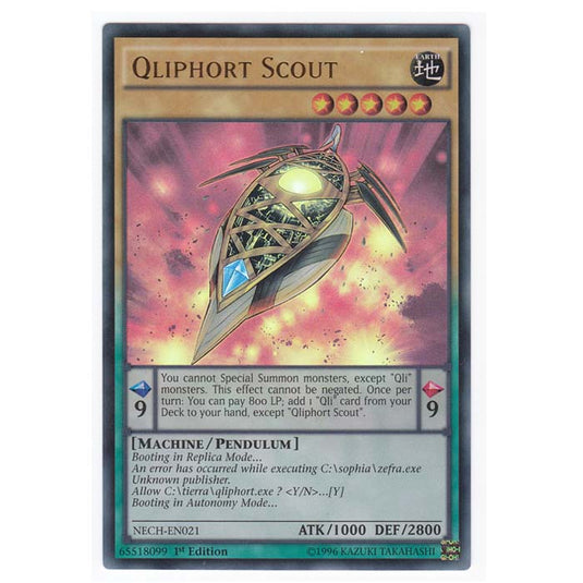 Yu-Gi-Oh! - The New Challengers - Qliphort Scout - 21/99