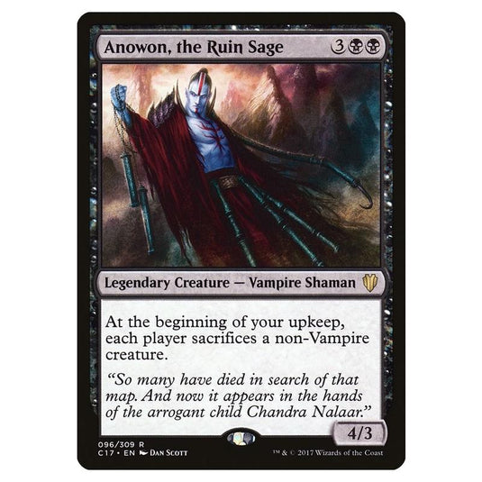 Magic The Gathering - Commander 2017 - Anowon, the Ruin Sage - 096/309