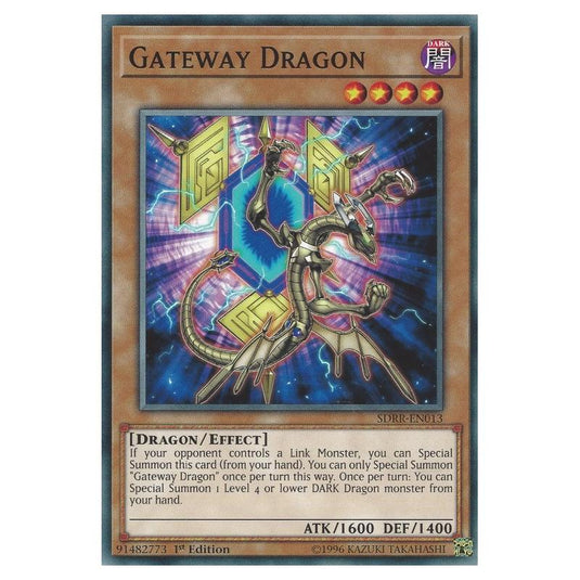 Yu-Gi-Oh! - Structure Deck - Rokket Revolt - Gateway Dragon (Common) SDRR-EN013