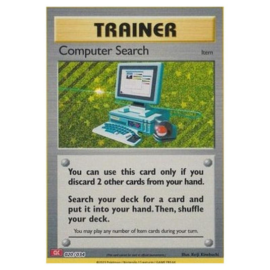 Pokemon - Pokémon Trading Card Game Classic - Charizard & Ho-Oh ex Deck - Computer Search 020