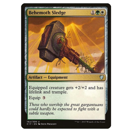 Magic The Gathering - Commander 2017 - Behemoth Sledge - 162/309