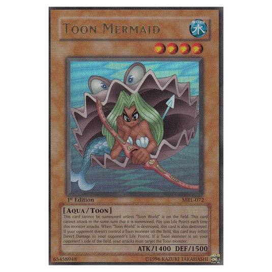 Yu-Gi-Oh! - Magic Ruler - Toon Mermaid (Ultra Rare) - MRL-EN072/050