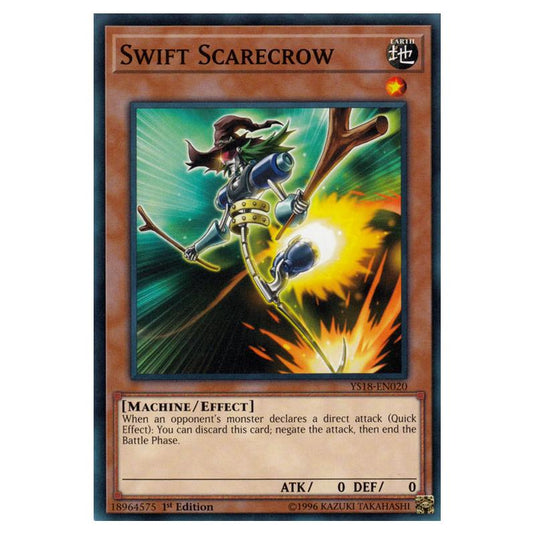Yu-Gi-Oh! - Starter Deck - Codebreaker - Swift Scarecrow (Common) YS18-EN020