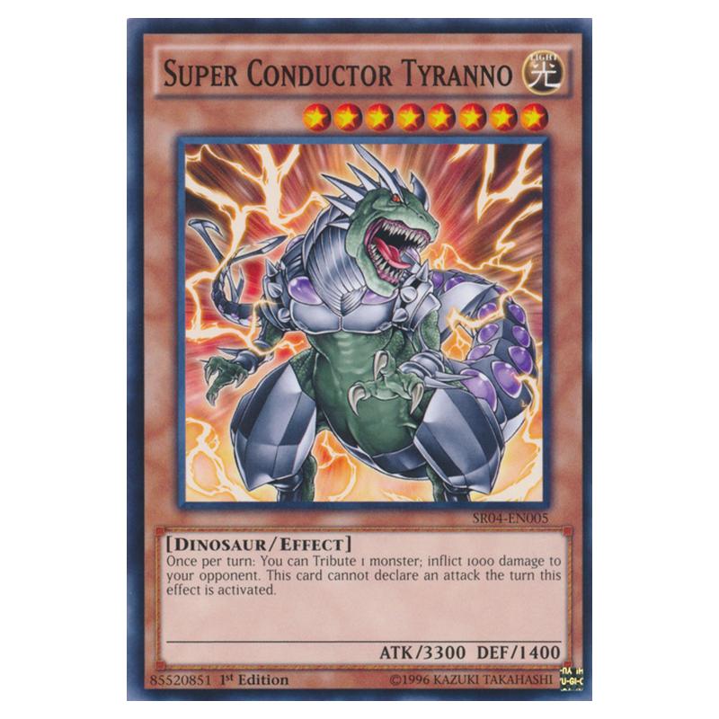 Yu-Gi-Oh! - Dinosmasher's Fury Structure Deck - Super Conductor Tyrann