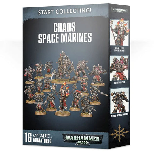Warhammer 40,000 - Chaos Space Marines - Start Collecting! (Discontinued)