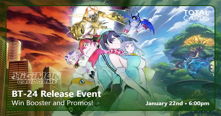 Digimon -  Digimon Time Strangers [BT-24] Release Event - Thursday 6pm (22/01/26)