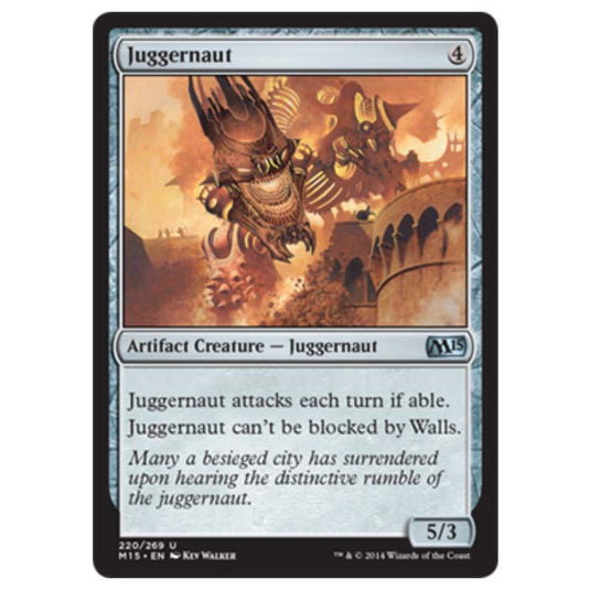 Magic the Gathering - M15 Core Set - Juggernaut - 220/269