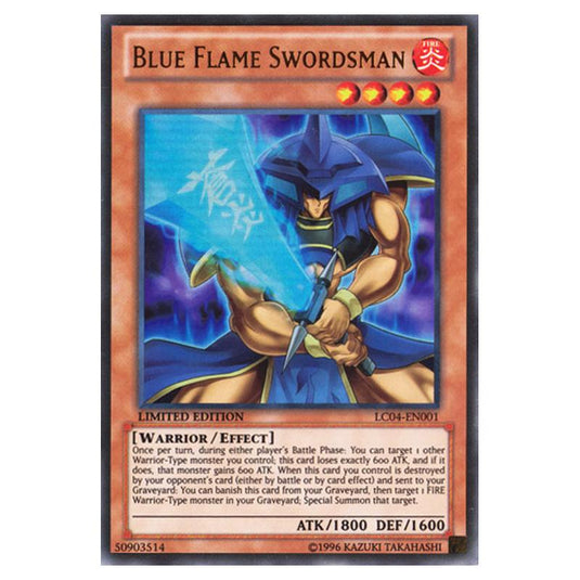 Yu-Gi-Oh! - Legendary Collection 4 - Joey's World - Blue Flame Swordsman (Ultra Rare) LC04-EN001