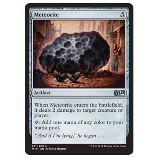 Magic the Gathering - M15 Core Set - Meteorite - 221/269